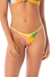 Maaji Nusa Reversible Bikini Bottoms In Pink Multi