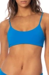 Maaji Lanai Sporty Bralette Bikini Top In Maya Blue In Md Blue