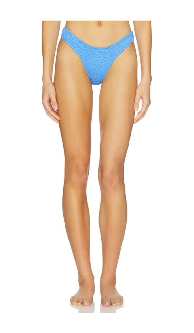 Maaji Ocean Drift Flirt Bikini Bottom In Blue