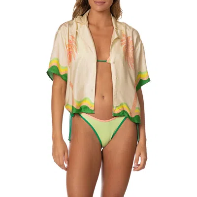 Maaji Octavia Cover-up Shirt In Neutral