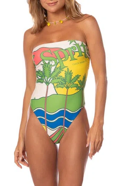Maaji Ohana One-piece Swimsuit In Green