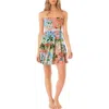 Maaji Ombré Foliage Emily Cover-up Sundress In Pink