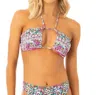 Maaji Ornamental Vintage Ronnie Bikini Top In Rosado In Multi