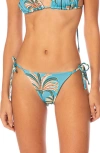 Maaji Pacific Breeze Balmy Reversible Bikini Top In Blue