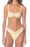 Maaji Panacota Headhunter Top In Yellow In Yellow