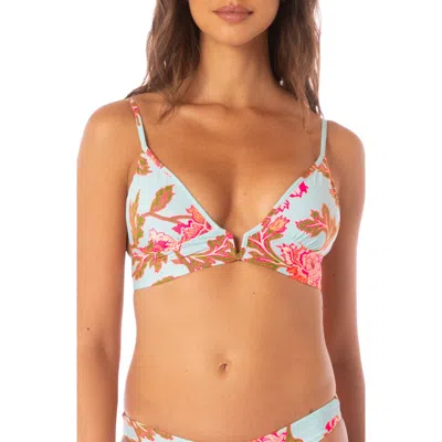 Maaji Paradiso Reversible Bikini Top In Multi