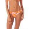 MAAJI MAAJI PINK PALMS SUBLIMITY REVERSIBLE BIKINI BOTTOMS