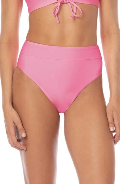 Maaji Pink Suzy Q Reversible Bikini Bottoms