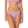 Maaji Purple Lavender Flirt Reversible Bikini Bottoms In Purple