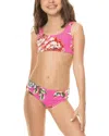 Maaji Raspberry Sunset Carla 2pc Set In Multi