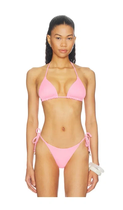 Maaji Rose Mirage Balmy Bikini Top In Pink