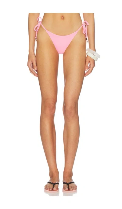 Maaji Rose Mirage Sunflash Bikini Bottom In Pink