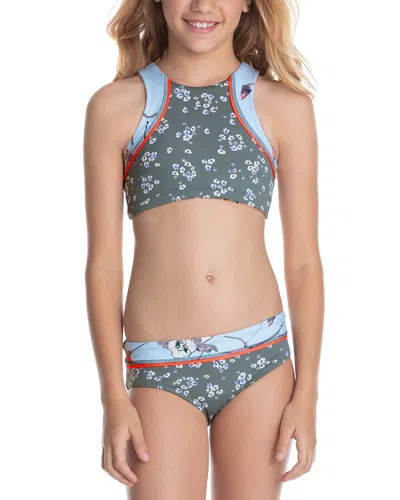Maaji Kids'  Sage Calypso 2pc Set In Green