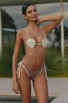 Maaji Seashell Triangle Bikini Top In Neutral