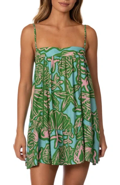 Maaji Seashell Whispers Guilia Cover-up Dress In Green