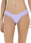 Maaji Reversible Splendour Bikini Bottom In Purple