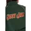 Maaji Shamrock Quarter-zip Cover-up Pullover In Green