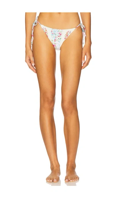 Maaji Shining Bikini Bottom In White