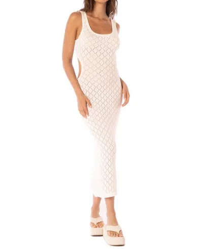 Maaji Silvy Long Dress In Soft Sand In Neutral