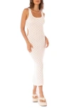 Maaji Silvy Pointelle Cover-up Midi Dress