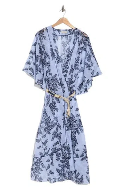 Maaji Sky Vine Abey Cover-up Dress In Blue
