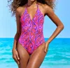 Maaji Spiral Cardamon Classic One Piece Swimsuit In Pink