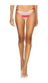 Maaji Splendour Bikini Bottom In Pink