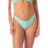 Maaji Splendour Reversible Bikini Bottoms In Aquamarine
