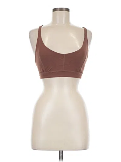 Pre-owned Maaji Sports Bra In Brown