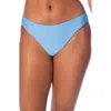 Maaji Stone Blue Sublimity Reversible Bikini Bottoms In Blue