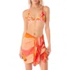 MAAJI MAAJI SUMMER DUNES PASTEL SWIRL ISLA COVER-UP PAREO