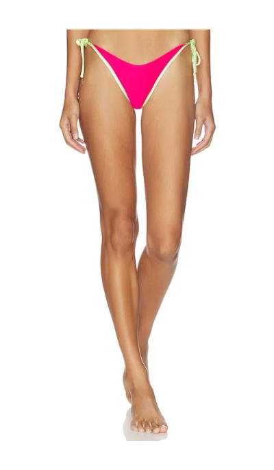 Maaji Sundazed Dreamscape Bikini Bottom In Pink