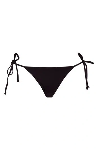 Maaji Sunning Reversible Bikini Bottoms In Black