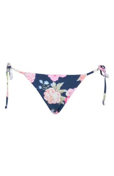 Maaji Sunning Reversible Bikini Bottoms In Blue