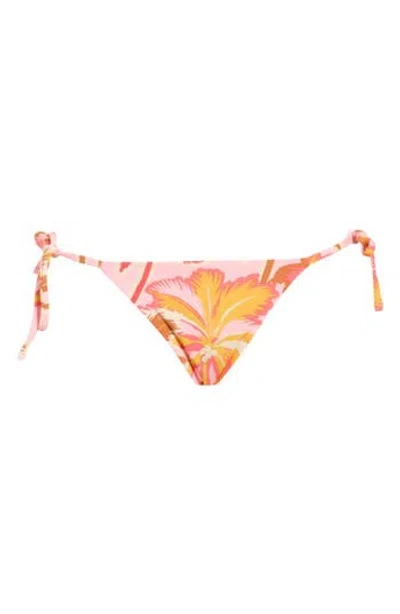 Maaji Sunning Reversible Bikini Bottoms In Pink