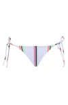 Maaji Sunning Side Tie Bikini Briefs In White