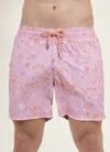 Maaji Sweet Papillon Sailor Men Trunks In Pink In Pink