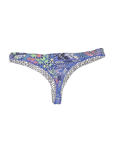 Pre-owned Maaji Swimsuit Bottoms In Blue