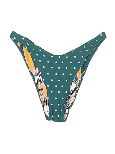 Pre-owned Maaji Swimsuit Bottoms In Green
