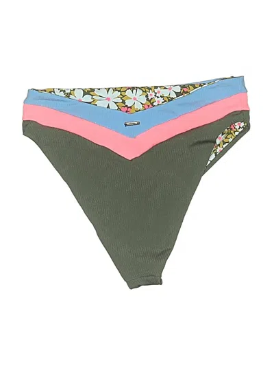 Pre-owned Maaji Swimsuit Bottoms In Green