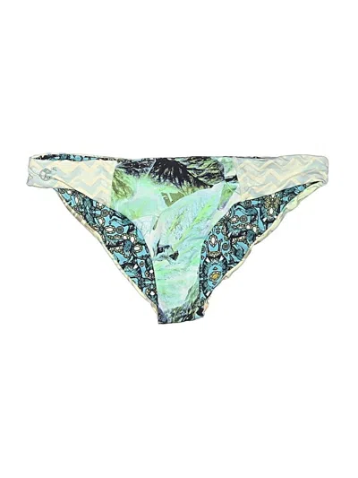 Pre-owned Maaji Swimsuit Bottoms In Green