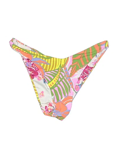 Pre-owned Maaji Swimsuit Bottoms In Pink