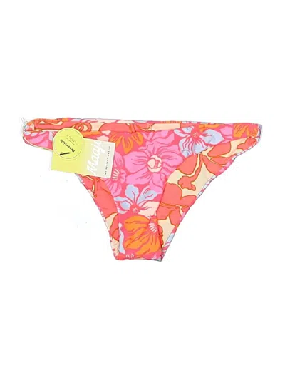 Pre-owned Maaji Swimsuit Bottoms In Pink