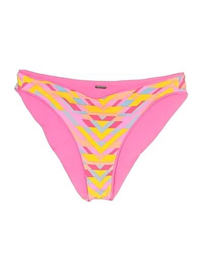 Pre-owned Maaji Swimsuit Bottoms In Pink