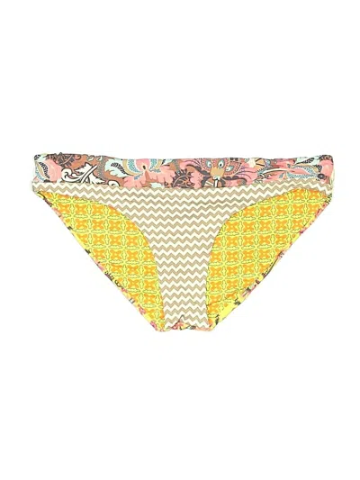 Pre-owned Maaji Swimsuit Bottoms In Yellow