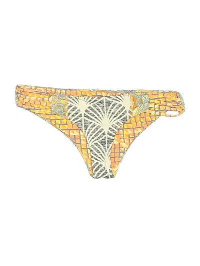 Pre-owned Maaji Swimsuit Bottoms In Yellow