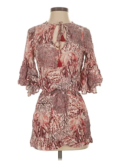 Pre-owned Maaji Swimsuit Cover Up In Brown