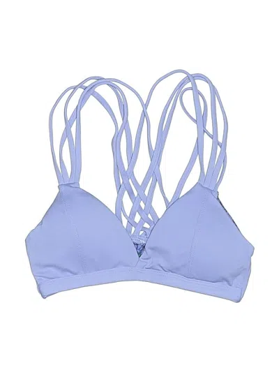 Pre-owned Maaji Swimsuit Top Blue Swimwear