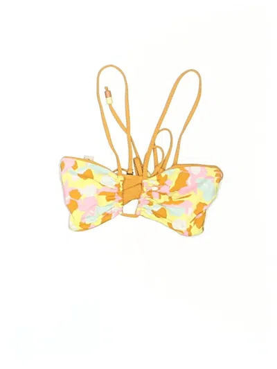 Pre-owned Maaji Swimsuit Top Gold Swimwear