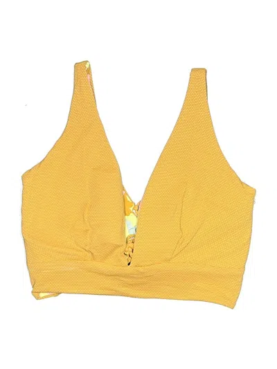 Maaji Swimsuit Top Yellow Swimwear